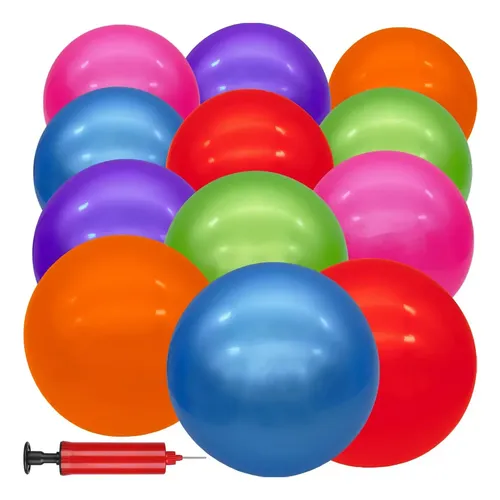 2 Pelotas De Playa De 30 Cm Sin Pintar Con 8 Rotuladores Graffiti – Inflables Y Reutilizables, Ideales Para Piscina Y Playa