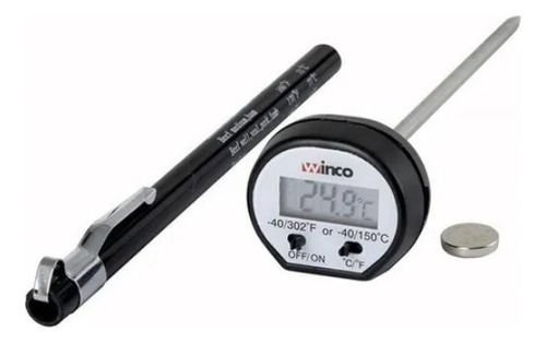 Termometro Digital Cocina Incrustable Winco Tmt-dg1 Vlc