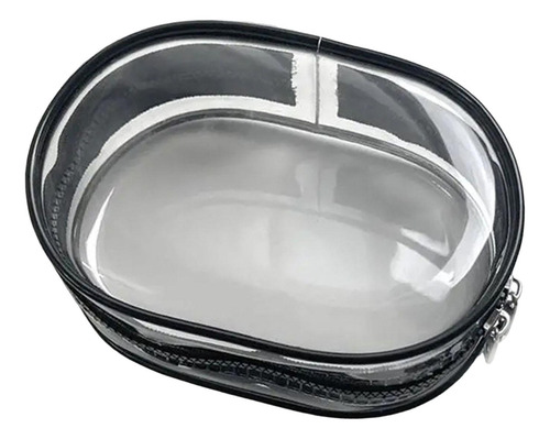 Bolsa Transparente De Pvc Para Exhibición De Negro L