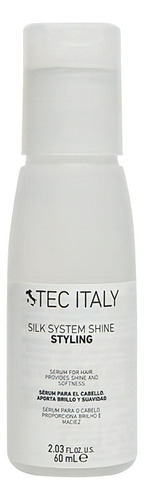 Aceite Para El Cabello Silk System Shine Tec Italy 60 Ml