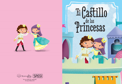 El Castillo De Las Princesas Col. Cartón 3d Libro+maqueta