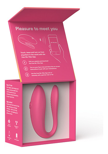 Vibrador / Estimulador Para Parejas We-vibe Sync Lite App