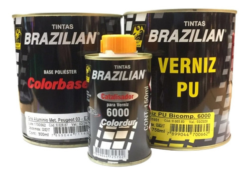 Pintura Base Poliester Aluminio Ezr Peugeot +  Barniz Oferta