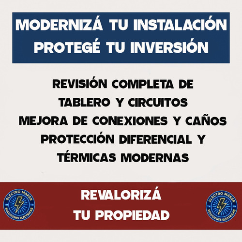 Electricista Matriculado 24hs Urgencias Electricas Cortocir