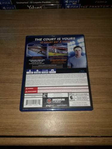 Juego De Ps4 Tenns World Tour (Usado)