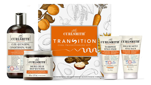 Curlsmith - Kit De Transición - Kit De Cuidado Del Cabello.