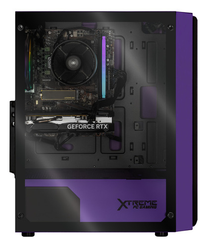 Xtreme Pc Gaming Geforce Rtx 4060 Amd Ryzen 7 5700 32gb Ssd 1tb Wifi Kronos Violet