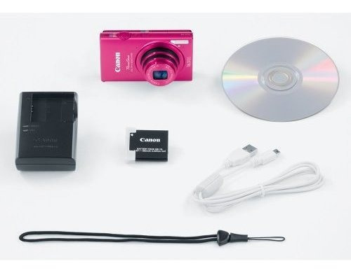 Câmera de rede colorida Canon Powershot Elph 320 SA 16,1 MP Wi-Fi CMOS