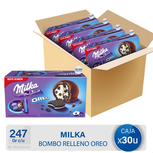 Caja Chocolate Milka Oreo Bombon Dulce Pack - Mejor Precio