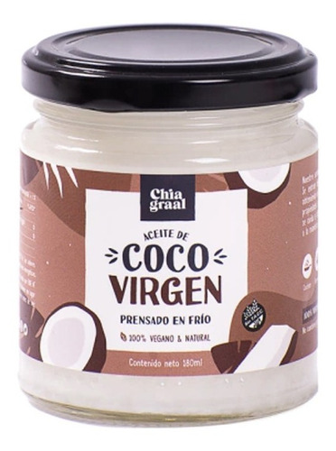Aceite Coco Chia Graal Sabor Virgen X180ml
