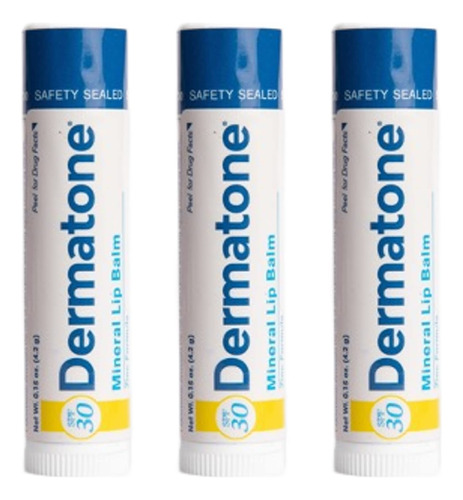Dermatone Bálsamo Labial Mineral Spf 30 | Hidratante | Seg.