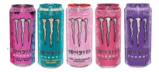 Monster Energy Strawberry Mango Ultra Rosa Ruby Red Violet