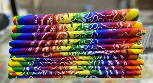 Imagen 5 de 6 de Pañoletas Bandanas Al Mayor 12 Unidades