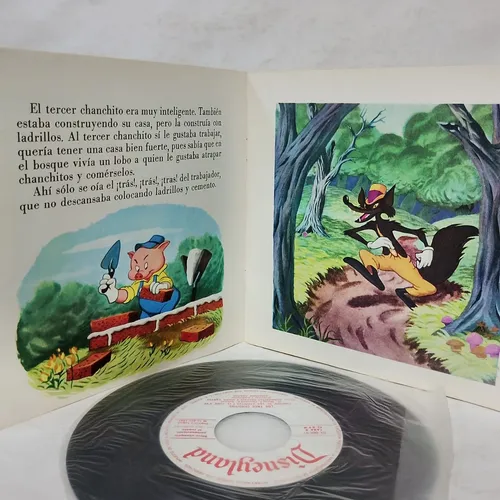 Walt Disney Los Tres Cerditos Simple Español C/tapa (Usado)