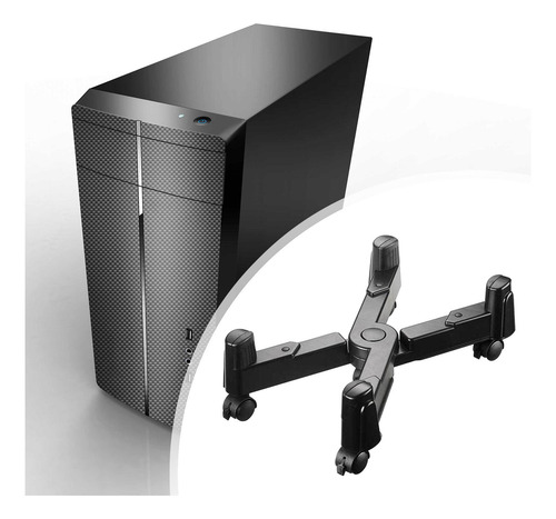 Soporte De Host Para Computadora Soporte De Cpu Móvil Negro