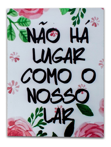 Placa Decorativa Nosso Lar