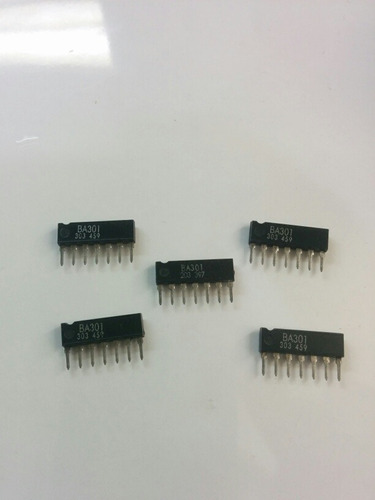Ba301 X5 Circuito Integrado Pre Amplificador De Audio 6-20v