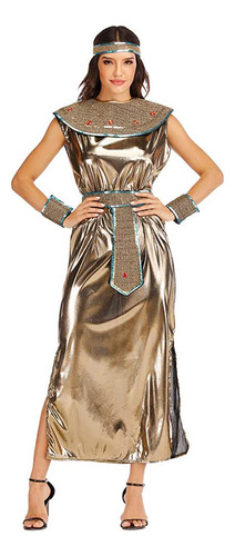 Diosa Sexy Antigua Cleopatra Egipcia Vestido Reina De Egipto