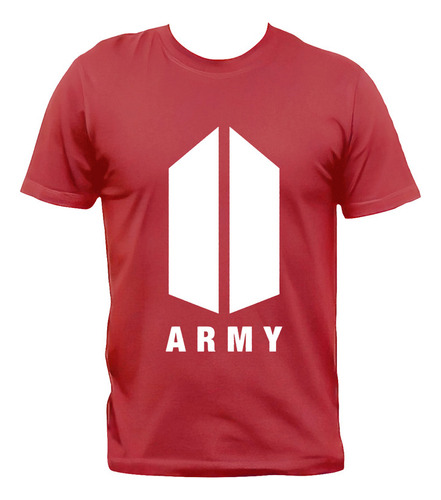 Remera Bts Army K-pop Algodón Premium