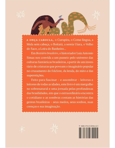 Bestiário Brasileiro, De Simas, Luiz Antonio. Editorial Bazar Do Tempo, Capa Mole, Edição 2024-10-07 00:00:00 Em Português