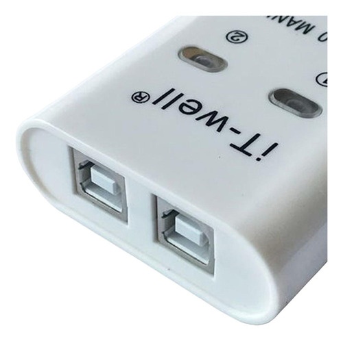 Dispositivo De Impresora Usb 2 En 1 Salida Divisor De