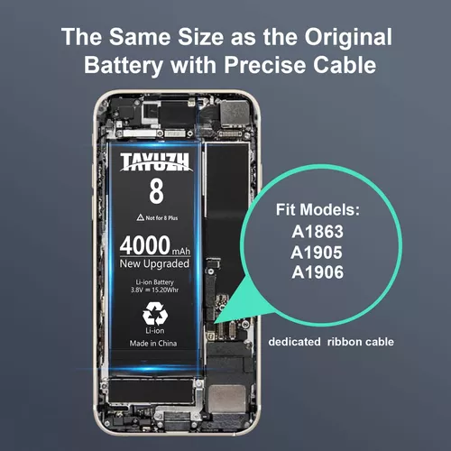  TAYUZH [Batería de 4000 mAh para iPhone 12 y iPhone 12