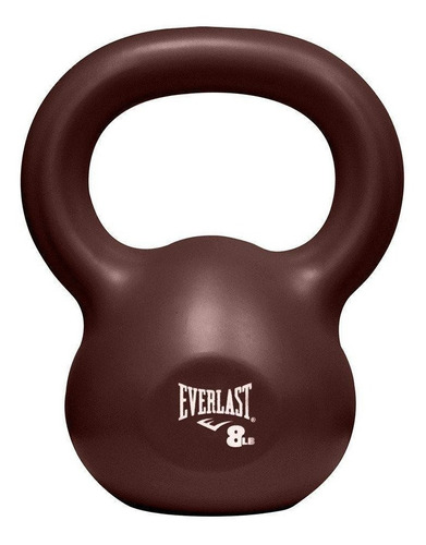 Pesa Rusa 8 Libras 3,6 Kg Everlast Kettlebell - Local Olivos Color Bordó
