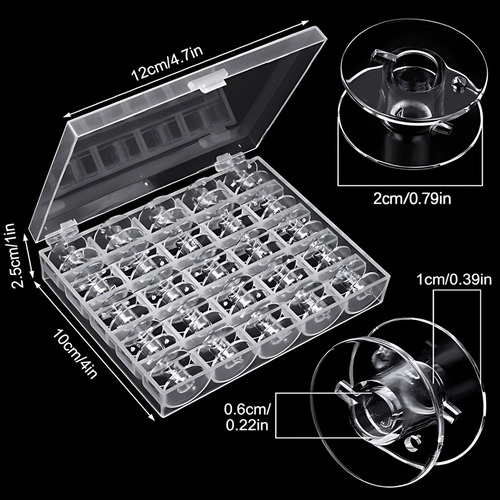 Máquina De Coser R Storage Box, Bobbins, Máquina De Coser De