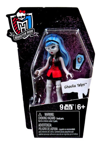 Monstruo Alto Mega Bloks Ghouls Skullection Ghoulia Yelps