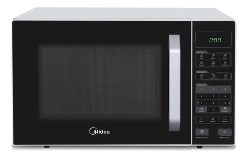 Micro-ondas 35 Litros Midea Preto E Branco Mxsa35p2 220v