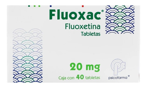 Fluoxac 40 Tabletas 20mg