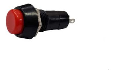Switch Normalmente Abierto (push) Color Rojo Radox 835-215