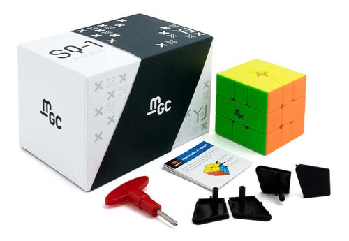 Cubo Yj Mgc Square-1 Magnético Color De La Estructura Stickerless