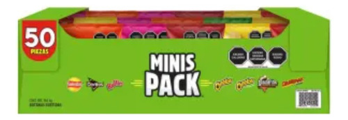 De Botanas Sabritas Minis Pack Con 50 Pzas