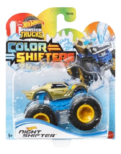 Auto Hot Wheels Monster Truck Cambia De Color Shifters 1:64 