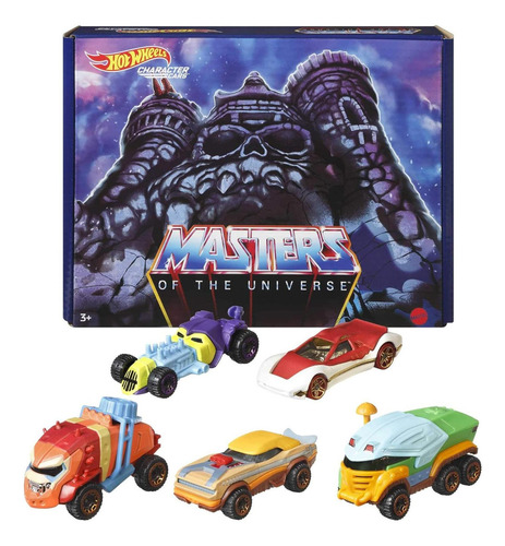 Hot Wheels Maestros Del Universo 5-pack Vehículos 1:64