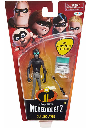 La Figura De Acción De Incredibles 2 Screenslaver 4 Pulgadas