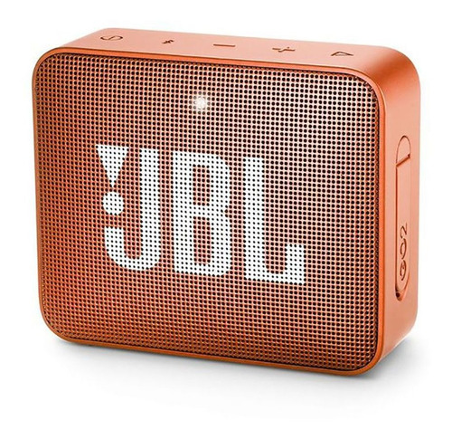 Caixa De Som Portátil Jbl Go 2 Orange Bluetooth - Laranja