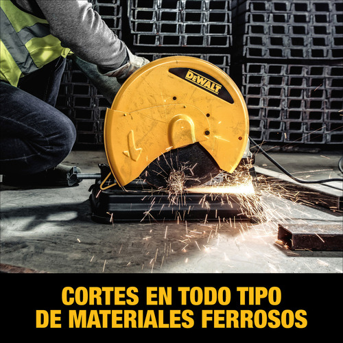 Sierra Cortadora Metal Dewalt D28730 2200w 14'' 3800rpm 220v