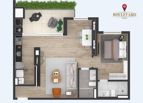 Apartamentos Bosco Centrale, Com 2 Dormitórios À Venda A Partir De R$ 647.700 - Centro - Curitiba/pr - Ap0357