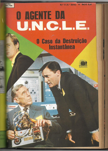 Quem Foi Agente Da Uncle Nºs 1 Ao 14 Completa Ebal 1969 Orig (Usado)