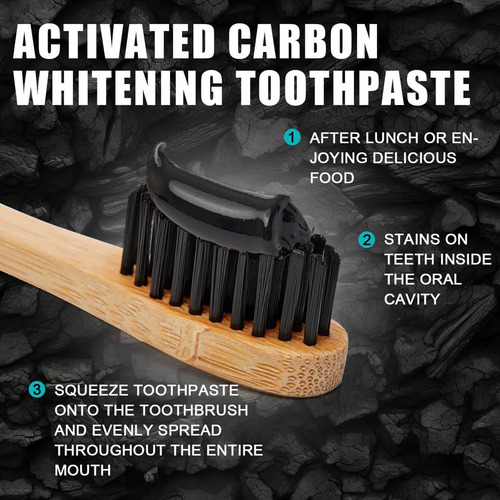 A Charcoal Toothpaste Clean White Toothpaste Activated 4004