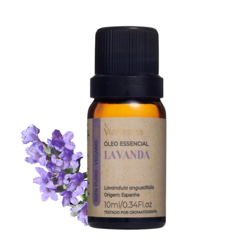 Óleo Essencial Lavanda 100% Puro- Via aroma