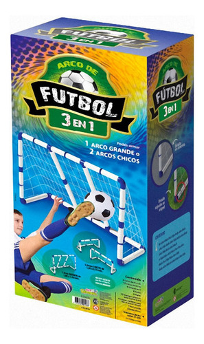 Set De Arcos De Futbol 3 En 1 Ploppy 156198