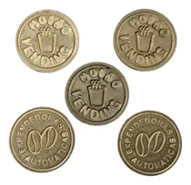 Comprar Ficha Cafe Muiño Vending X 5 , Expendedora Automáticas.