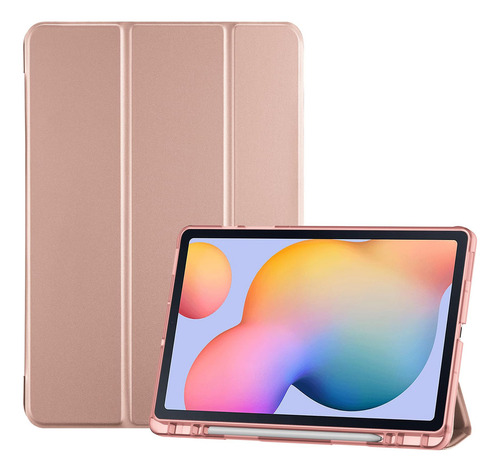 Funda Para Tablet Samsung S6 2024/2022 Tpu Rosa