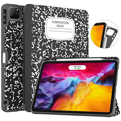 Funda Para iPad Pro 11 2020 & 2018 Book Negro 11 Pulgada Tpu