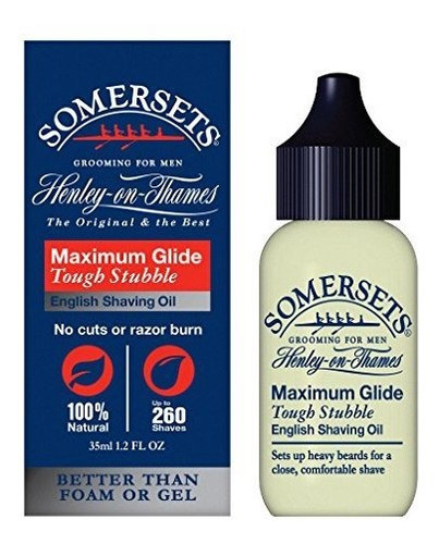Somersets Hard Shave Oil Para Hombres