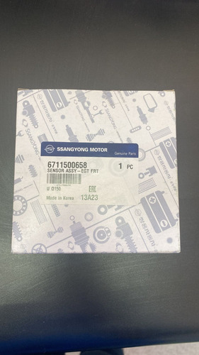 Imagen 5 de 6 de Sensor Temperatura De Escape Corto Egt Ssangyong New Actyon