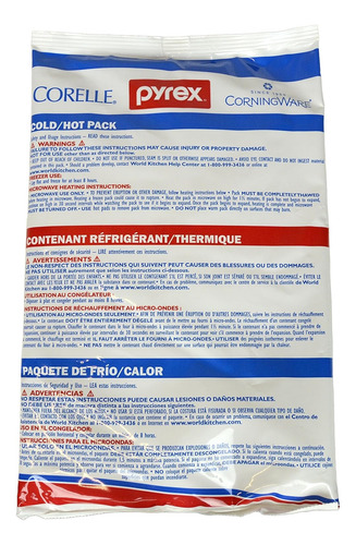 Pyrex 1122295 Pack Fría/caliente Grande (paquete De 2)